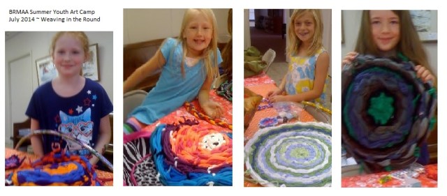 Blue Ridge Mtn. Arts Assoc. Summer Youth Art  Camp July 2014